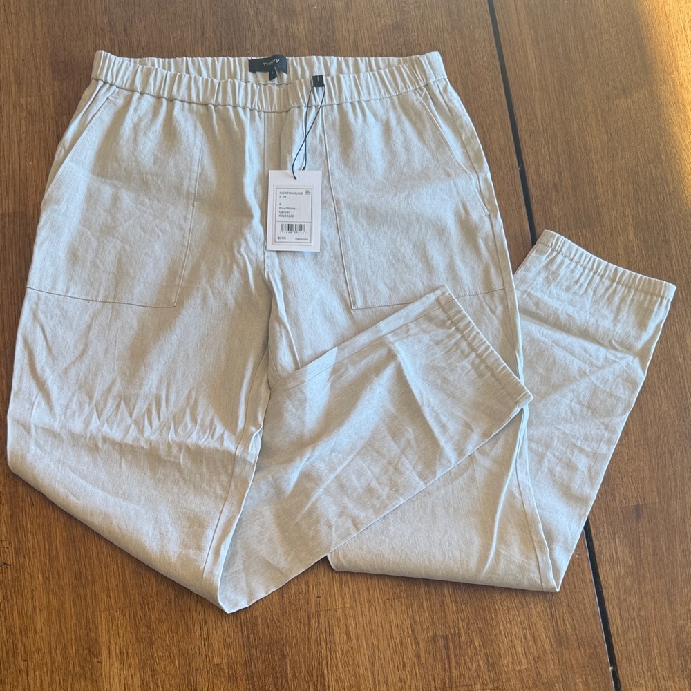 Theory Women's Light Gray Joggers
